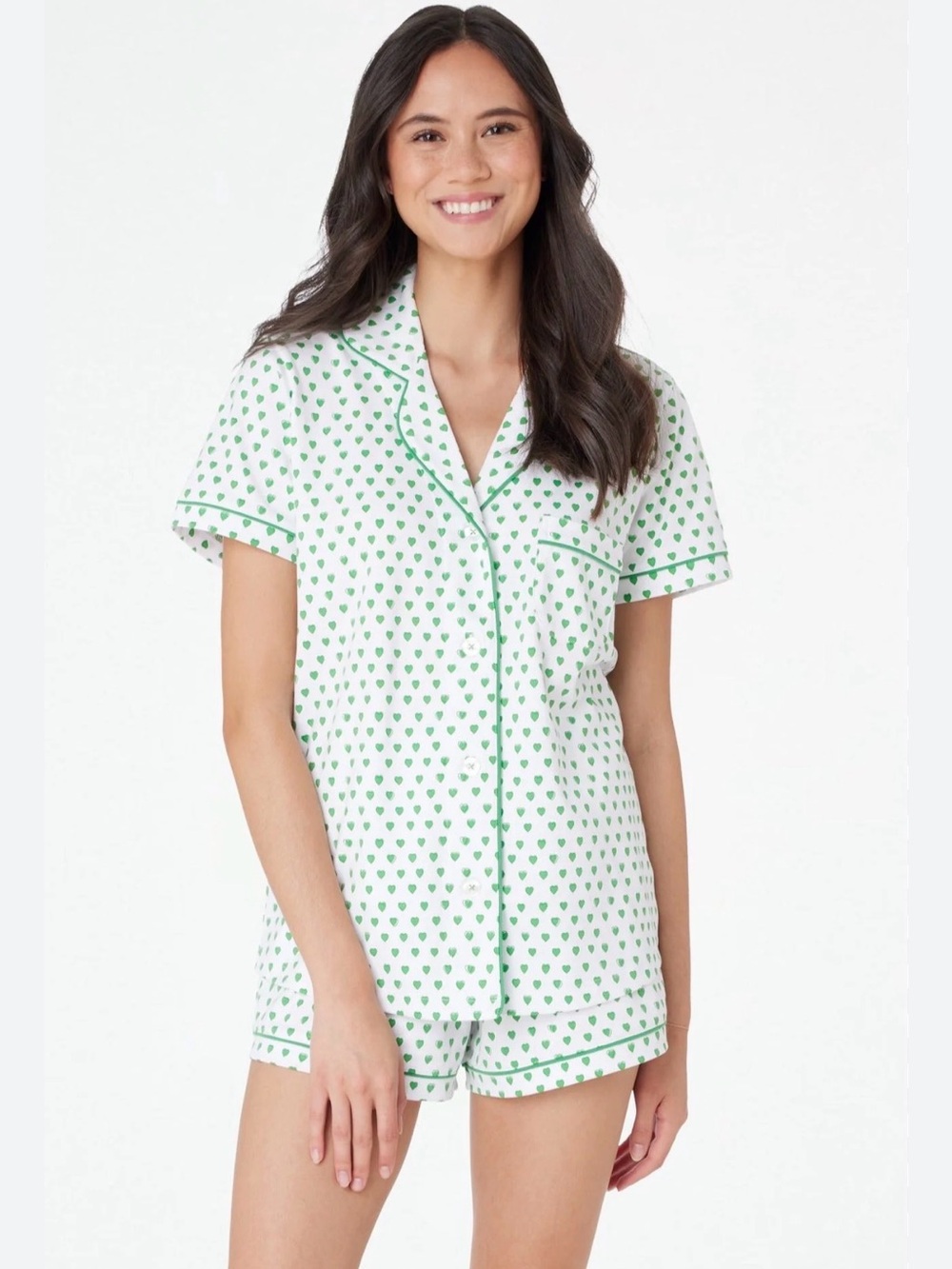 Roller Rabbit Hearts Polo Pajamas - NWOT - Small - Picture 4 of 4